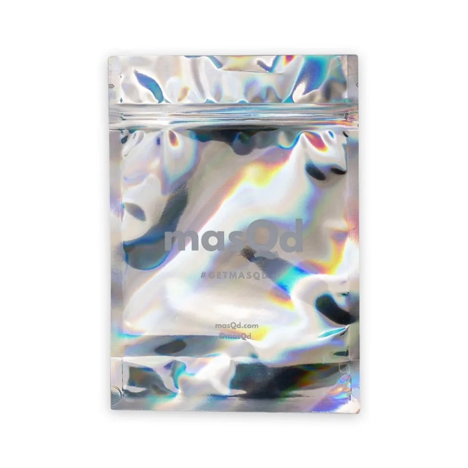 Iridescent Mask Pouch