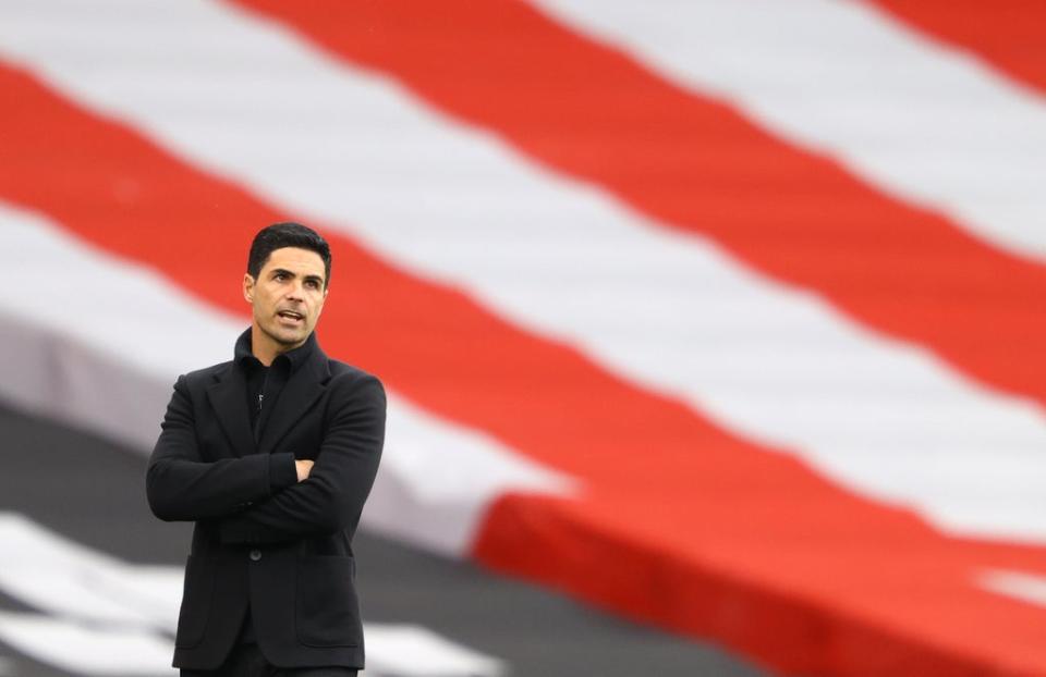 Mikel Arteta has heard from managers questioning their career choice (Richard Heathcote/PA) (PA Wire)