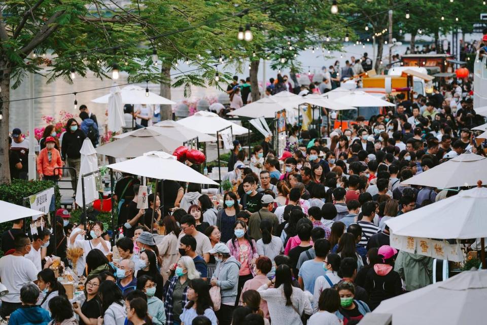 上一屆艸食祭活動吸引滿滿的人潮。（LA RUE文創設計提供）