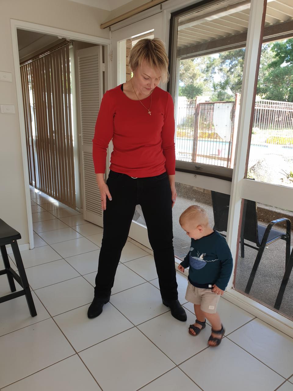 The new mum now has the energy to keep up with her 22-month-old son. Photo: supplied.