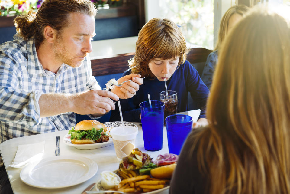 Free or cheap meals means it's more viable for families to eat out during the cost of living crisis. (Getty Images)