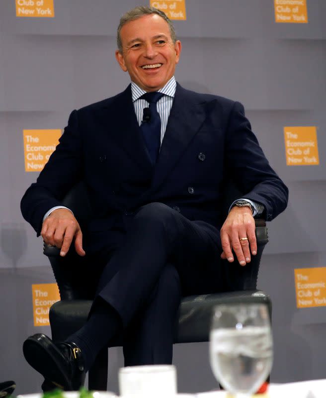 Robert Iger, Chairman and CEO at The Walt Disney Company speaks to the Economic Club of New York