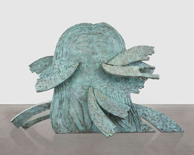 'The Weather' sculpture by Kiki Smith is on display at the Norton Museum of Art in West Palm Beach. It is part of West Palm Beach Art Walk, a public art installation by three female sculptors representing diverse backgrounds.