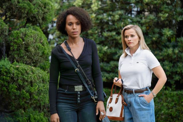 Erin Simkin/Hulu Kerry Washington and Reese Witherspoon in 'Little Fires Everywhere'