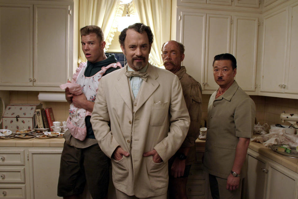 THE LADYKILLERS, Ryan Hurst, Tom Hanks, J.K. Simmons, Tzi Ma, 2004, (c) Touchstone/courtesy Everett Collection