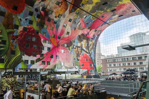 Rotterdam's Markthal - Credit: GETTY