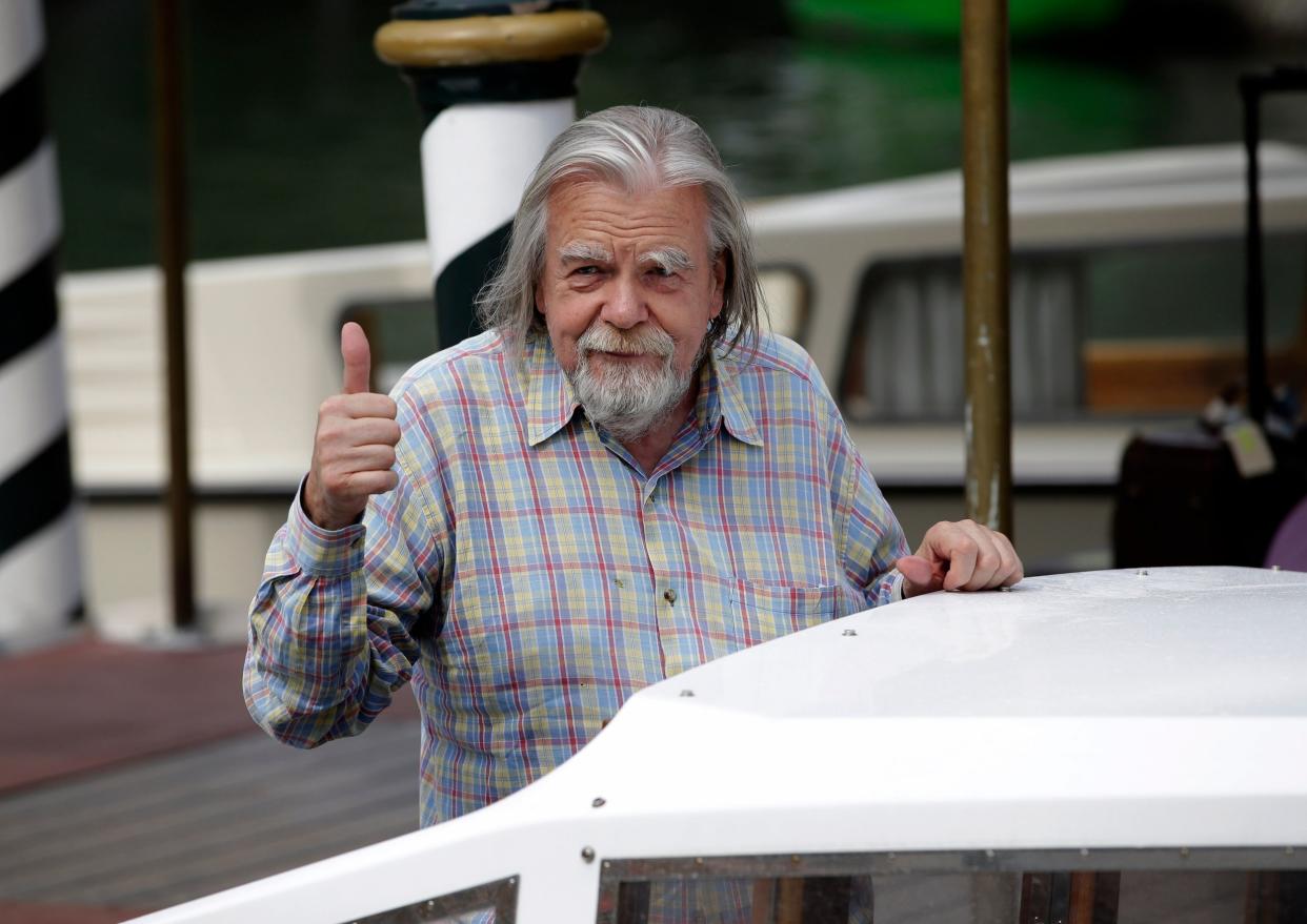 Michael Lonsdale arrives at the 69th edition of the Venice Film Festival in Venice (file photo): AP