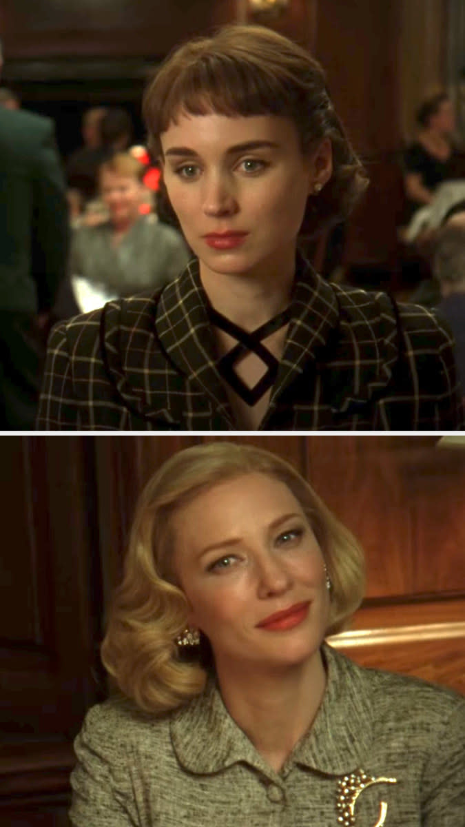 Carol and Therese from 'Carol"