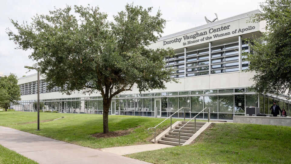  Building 12 at NASA's Johnson Space Center in Houston has been named the "Dorothy Vaughan Center in Honor of the Women of Apollo" on the 55th anniversary of the first moon landing. 