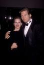 <p>The lovebirds lean in at Variety Club's Big Heart Awards in 1986.</p>