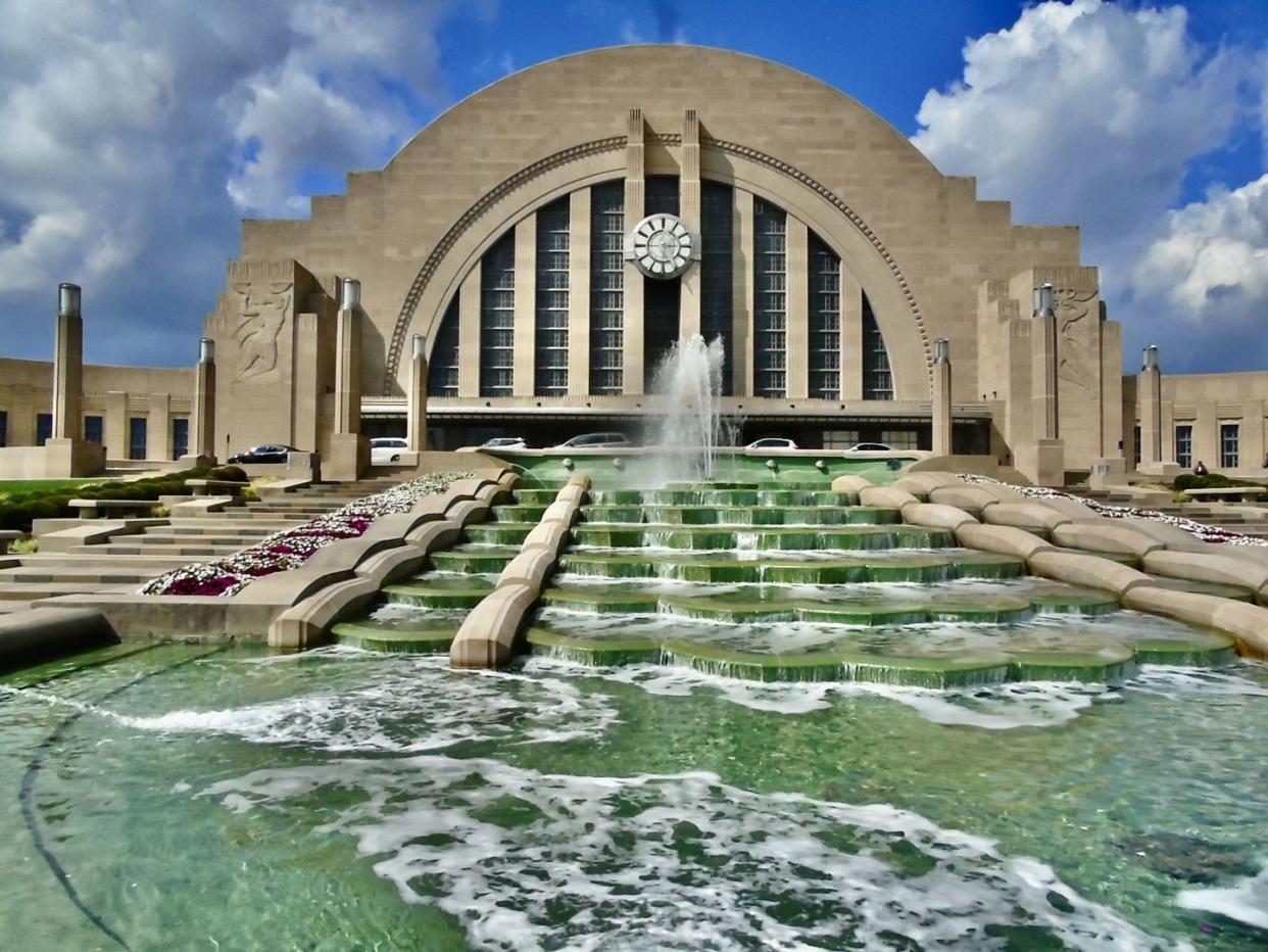 art deco architecture art deco architecture cincinnati union terminal