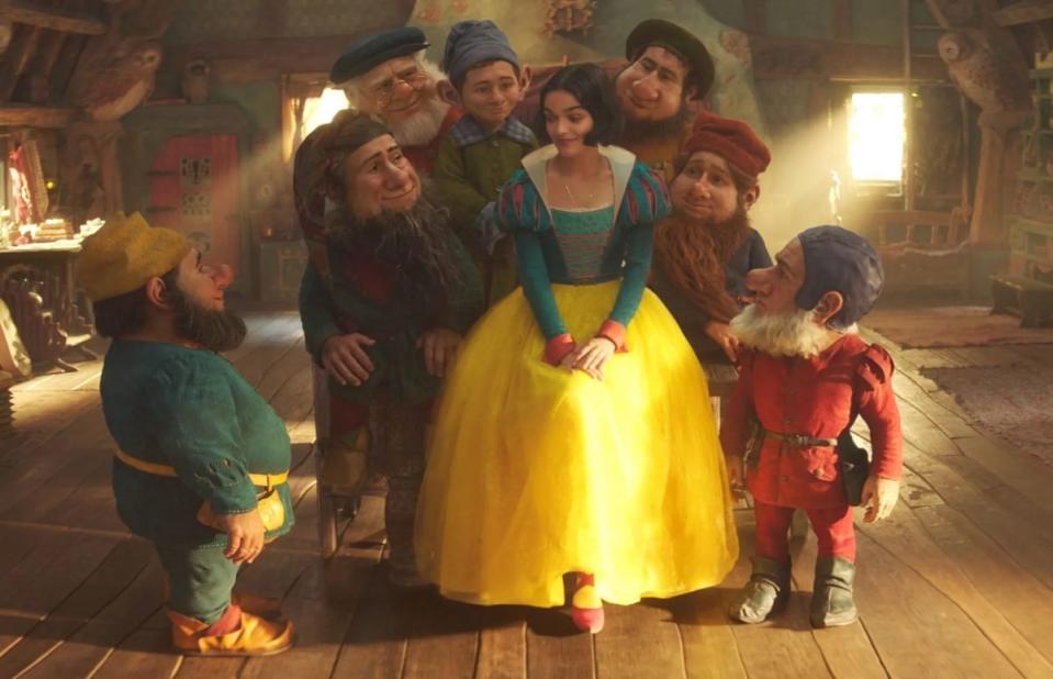 Disney Shares LiveAction SNOW WHITE FirstLook Photo Featuring Rachel