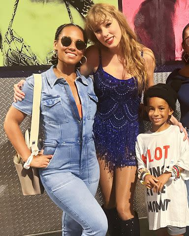 <p>Alicia Keys/Instagram</p> Alicia Keys, Taylor Swift and Genesis