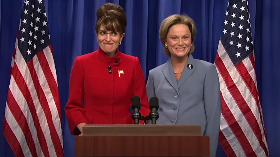 "I had a great time doing (Sarah Palin) but it was one of the strangest things that's ever happened to me. You can grow up thinking, ‘I want to be on Saturday Night Live one day’ or ‘I want to be in a movie someday’, but you never think, ‘I hope there's a politician who looks just like me.’