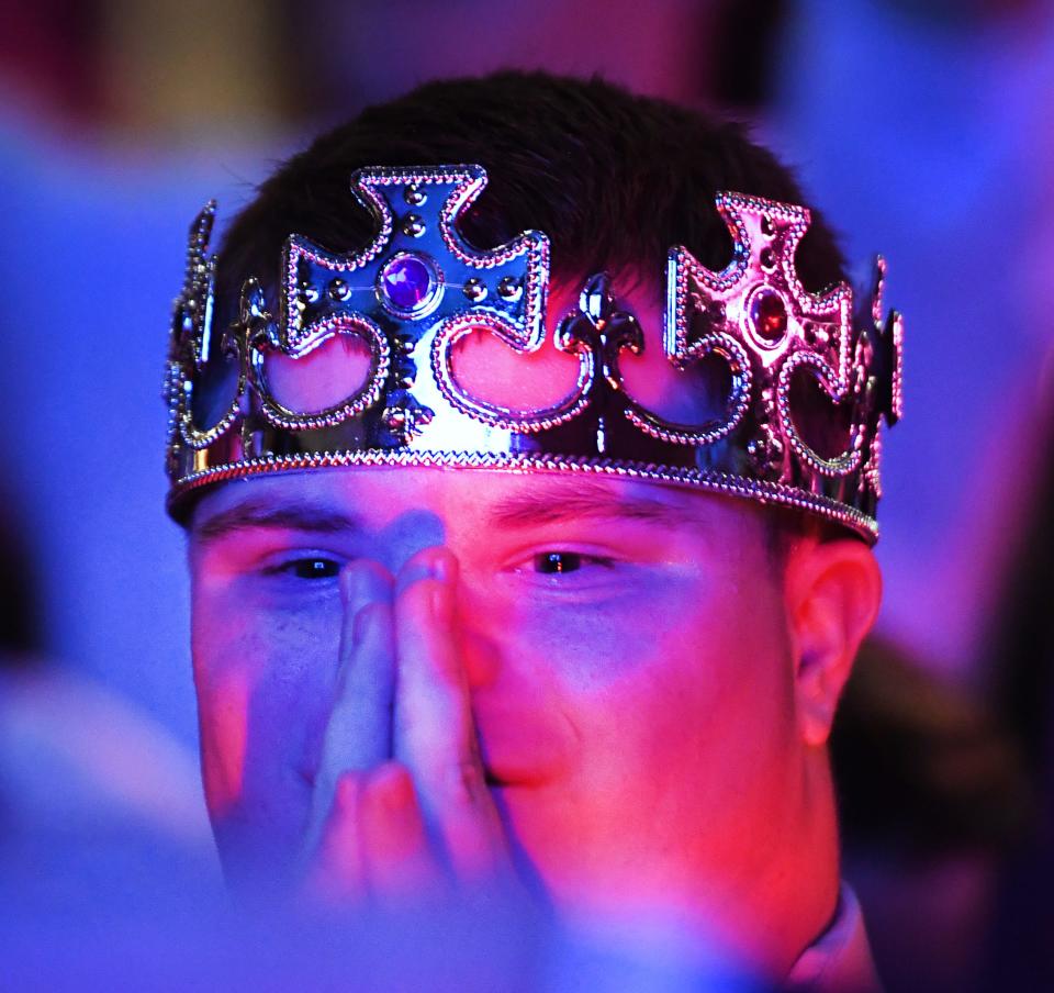 First Baptist Spartanburg joined with the Tim Tebow Foundation to host its annual 'Night to Shine Prom' event for adults with special needs. The event was held at the 'Hangar' in downtown Spartanburg on Feb. 9, 2024.