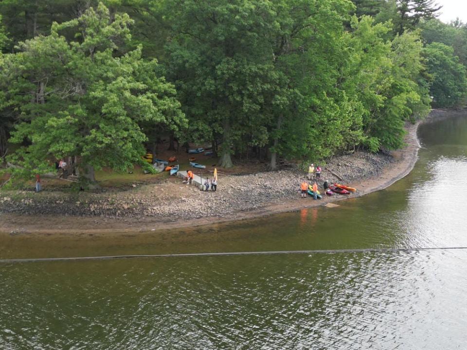 Veolia and the Hackensack Riverkeeper sponsored Oradell Reservoir Day, with kayaking, canoeing and a youth fishing derby, on June 3, 2023.