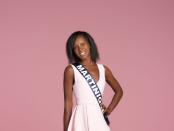 <p>Laure-Anaïs Abidal représentera la Martinique au concours Miss France 2018.<br>Crédit photo : SIPA/TF1 </p>