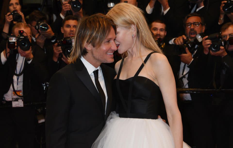 They also put on an amorous display at the Cannes Film Festival back in May. Source: Getty