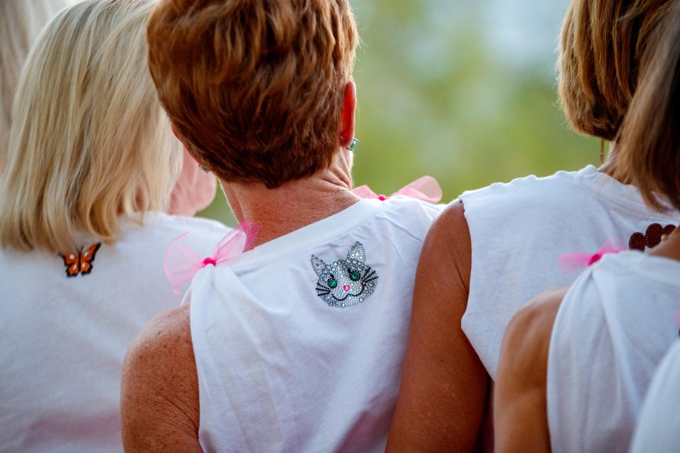 The Mixed Housewives of Del Webb, a group of women in the Del Webb neighborhood, have been in the top 3 in the nation for fundraising for the Susan B Komen foundation. The group now fundraises for the Desert Cancer Foundation in Rancho Mirage, Calif., on October 4, 2022.