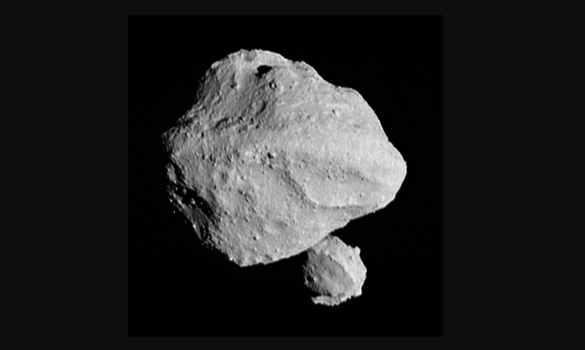 NASA discovered that an asteroid named Dinky actually has its own moon