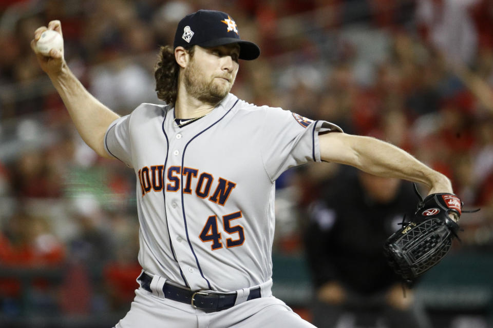 Gerrit Cole is about to get paid. (AP Photo/Patrick Semansky, File)