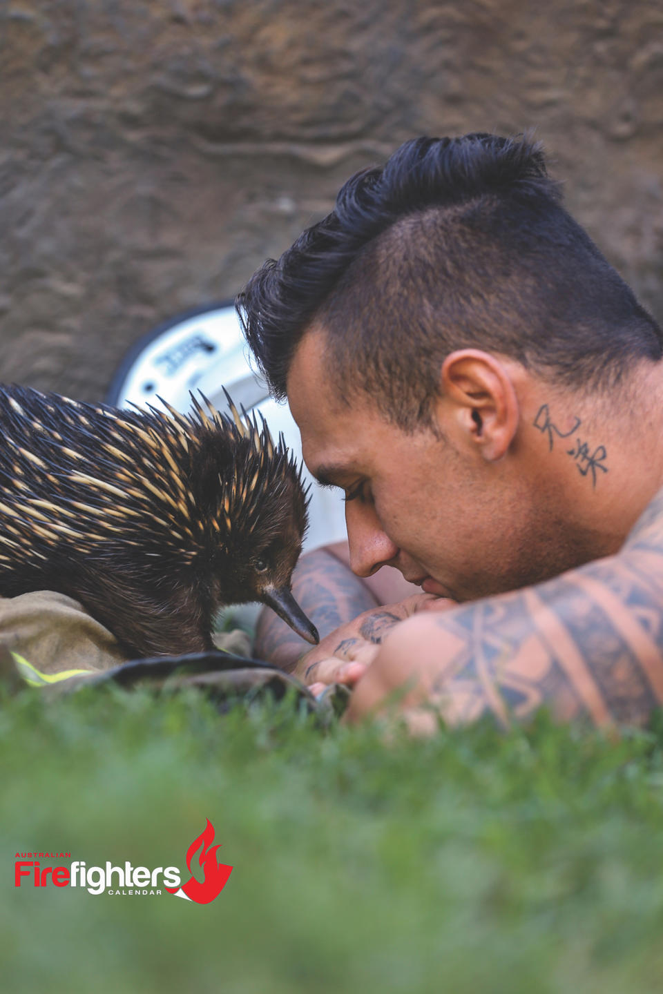 Photo credit: Courtesy of the 2018 Australian Firefighters calendar