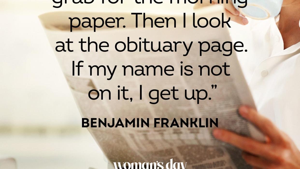 special good morning quotes by benjamin franklin