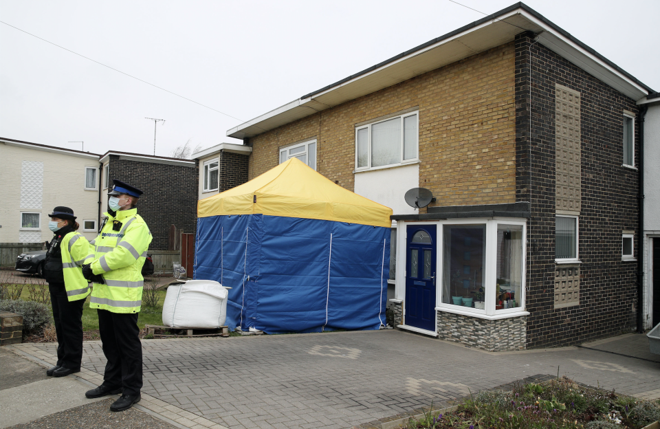 Officers searched a house in Deal, Kent. (PA)