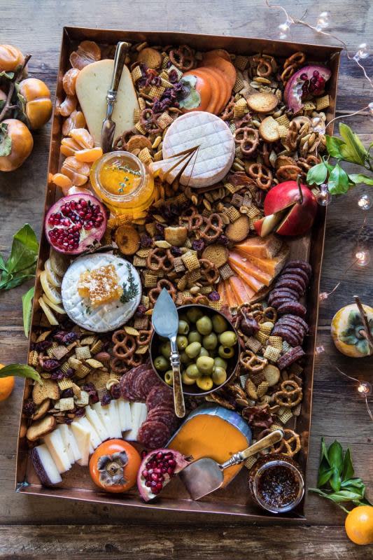 Charcuterie Board For Thanksgiving - Foxes Love Lemons