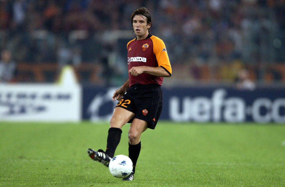 Frenchman Vincent Candela became the world's most expensive defender when he broke a six year record and signed for Roma in a deal worth £8.1 million in 1996. Roma had broken the record they had previously set in 1990 when they signed Brazilian, Aldair. Candela stayed at the club for eight years before joining Bolton Wanderers. (Credit: Getty Images)