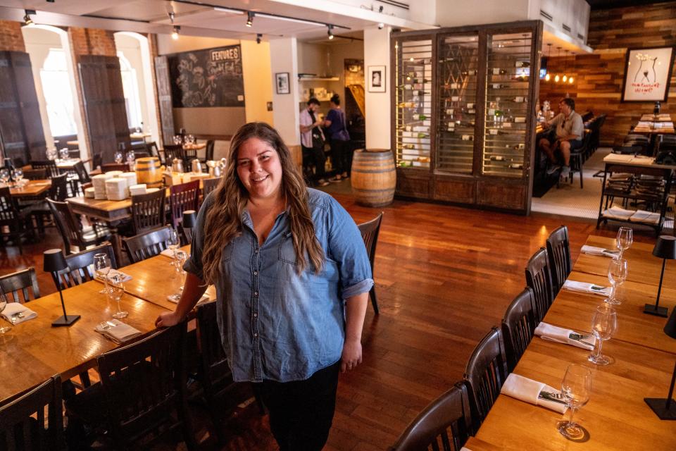 Jessalyn Italiano, a co-owner of Caffe Boa, poses for a portrait at the restaurant in Tempe on July 14, 2023.