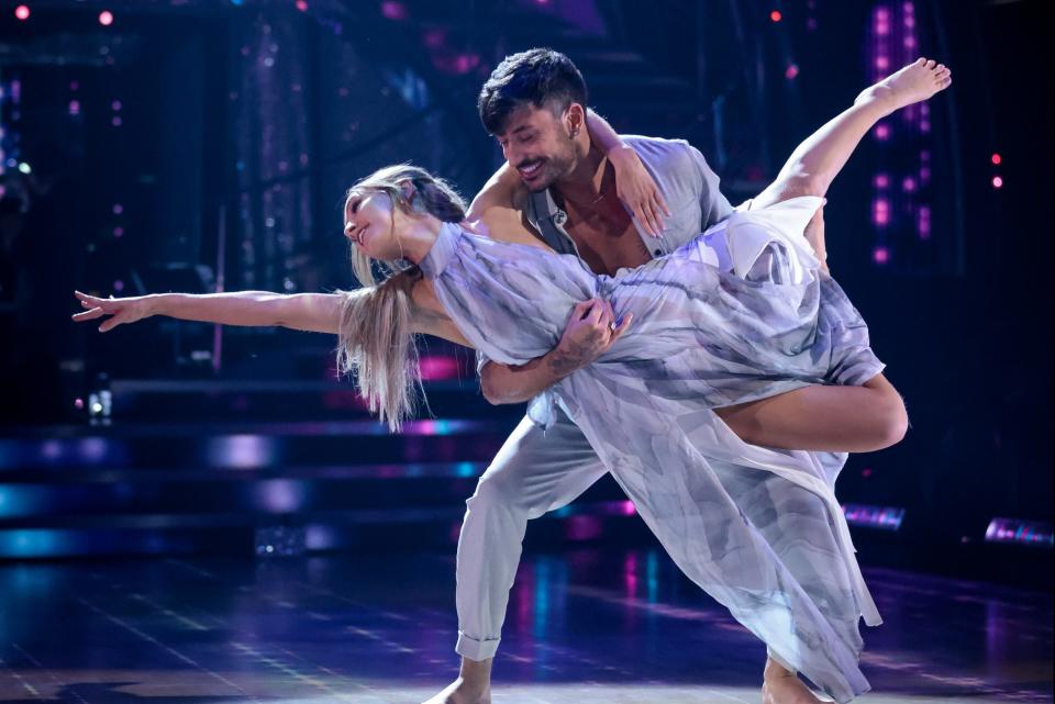 Rose Ayling-Ellis and partner Giovanni Pernice on last year’s “Strictly Come Dancing” - Credit: BBC/Guy Levy