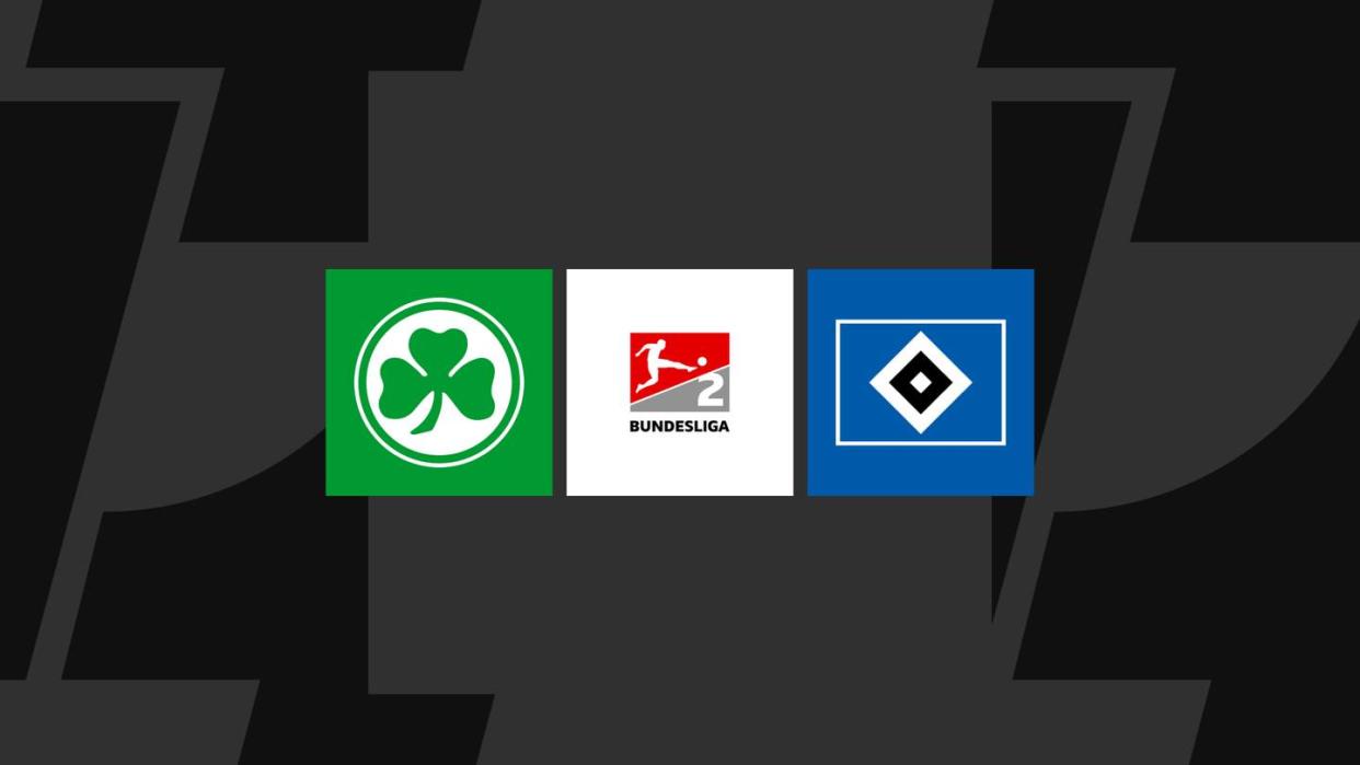 2. Bundesliga heute: Greuther Fürth gegen HSV