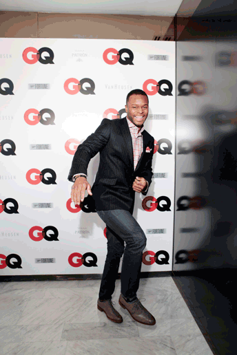 Touchdown GIFs! Watch Celebrity End Zone Dances at GQ's Superbowl Party