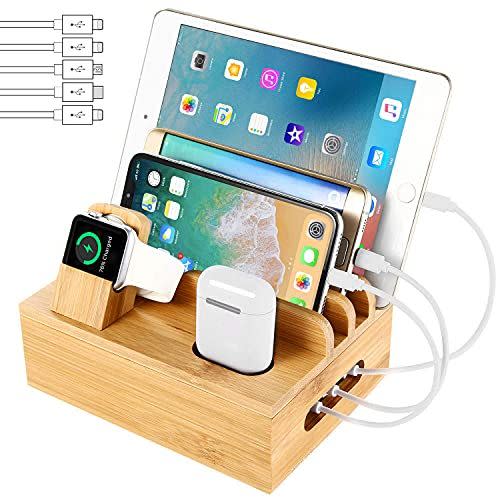 16) Bamboo Charging Station Dock