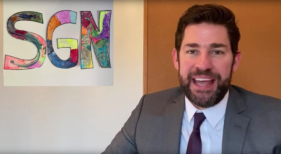 some good news john krasinski