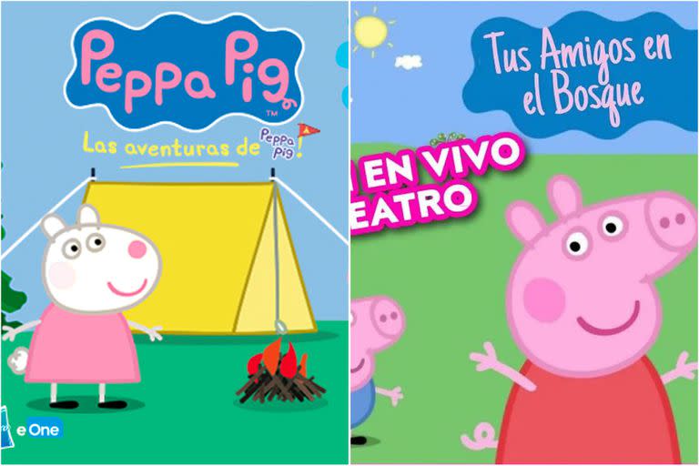 En este nuevo juego de las diferencias, Peppa Pig también tiene su versión legal y la que está floja de papeles