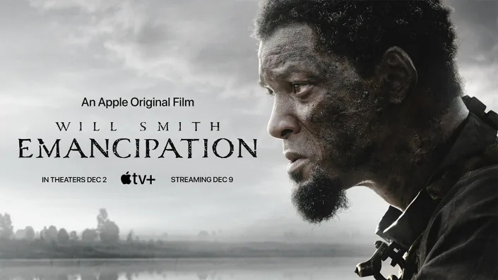 Cartel promocional de Emancipation, cortes&#xed;a de Apple TV+