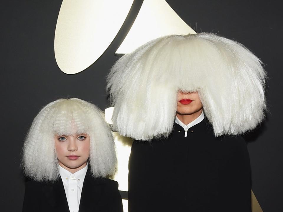 Maddie Ziegler with Sia in 2015Getty Images for NARAS