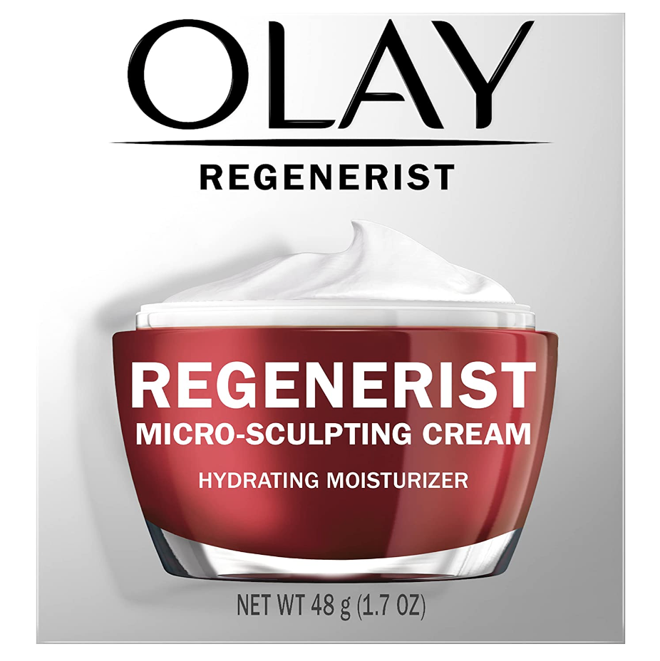 Olay Regenerist Micro-Sculpting Face Cream (photo via Amazon)