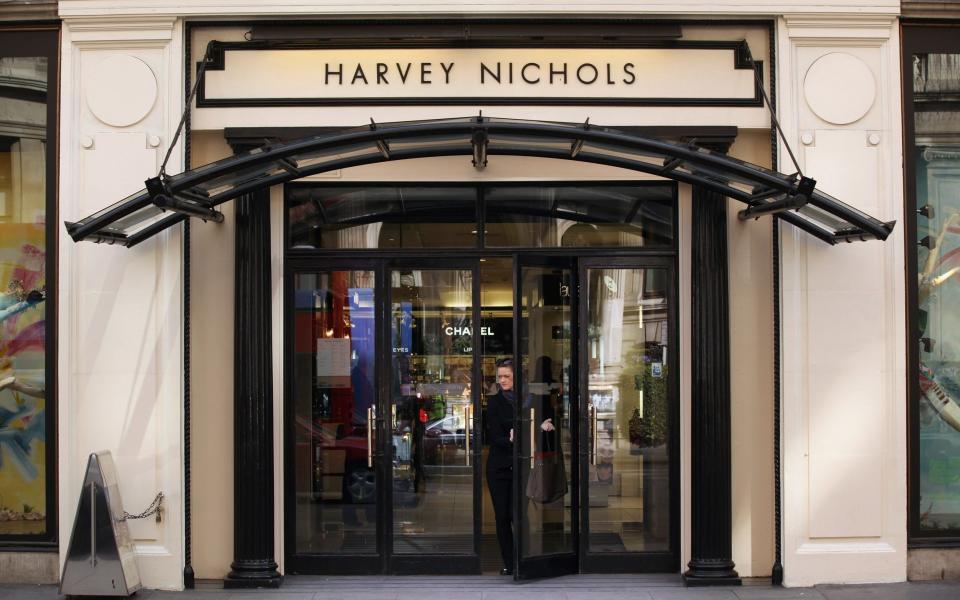 The Harvey Nichols department store in Knightsbridge