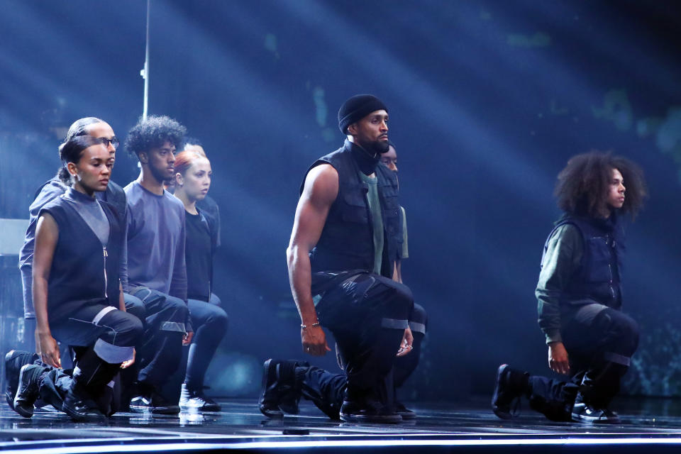 Diversity performed a dance inspired by the Black Lives Matter movement on 'Britain's Got Talent'. (Syco/Thames)