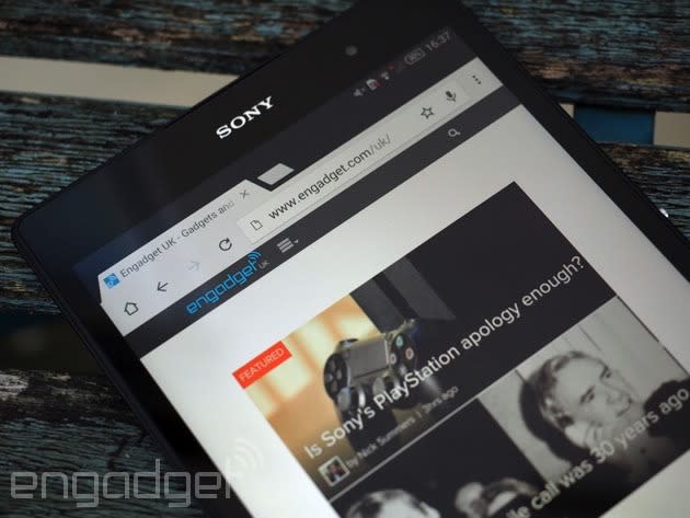 Sony Xperia Z3 Tablet Compact review: light in the hand, heavy on