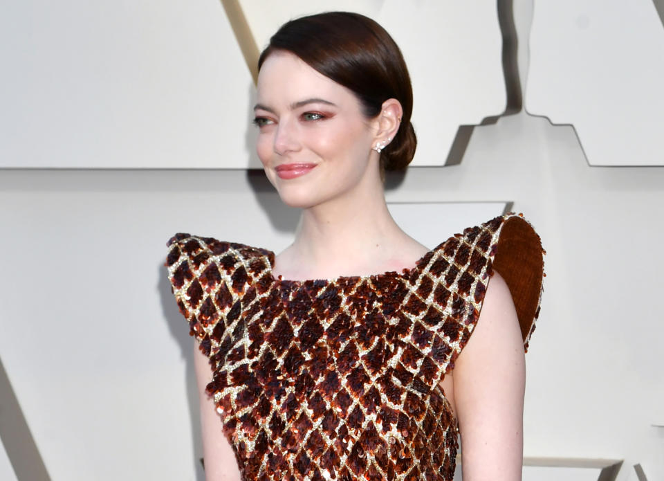 Emma Stone at the 91st Academy Awards. (Photo: Getty Images)