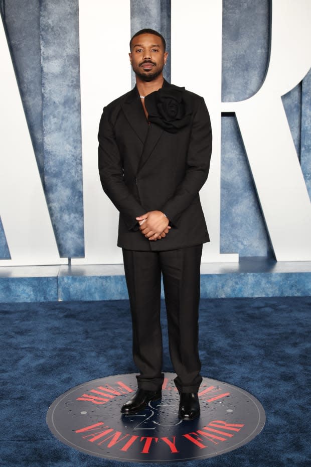 <p>Michael B. Jordan</p><p><a href="https://www.gettyimages.com/detail/1473125337" rel="nofollow noopener" target="_blank" data-ylk="slk:Daniele Venturelli/Getty Images;elm:context_link;itc:0;sec:content-canvas" class="link ">Daniele Venturelli/Getty Images</a></p>