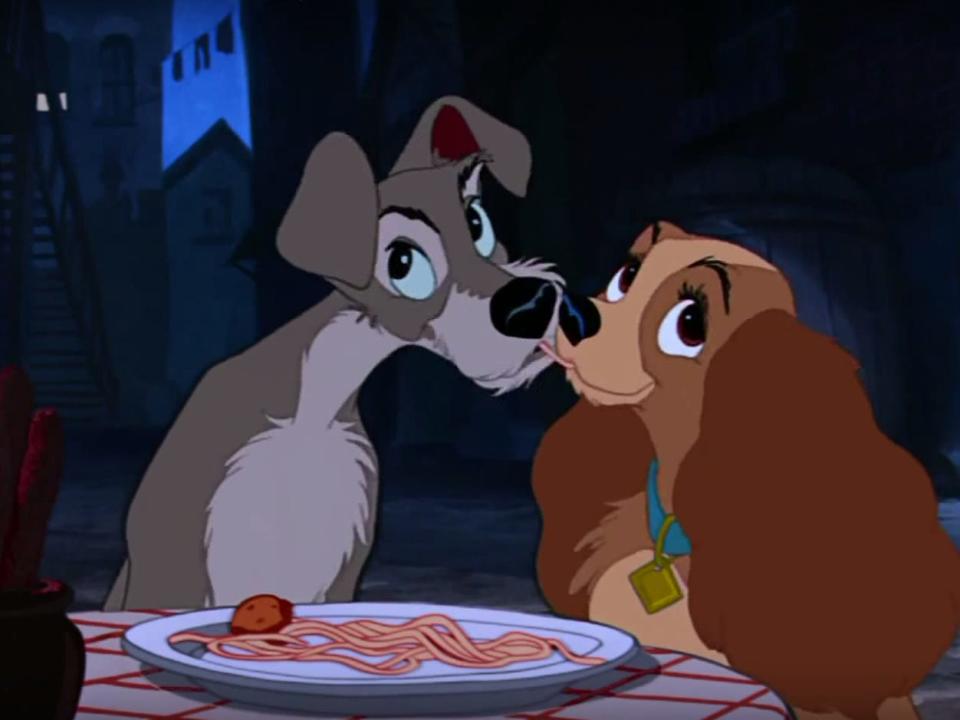 Lady and the Tramp spaghetti