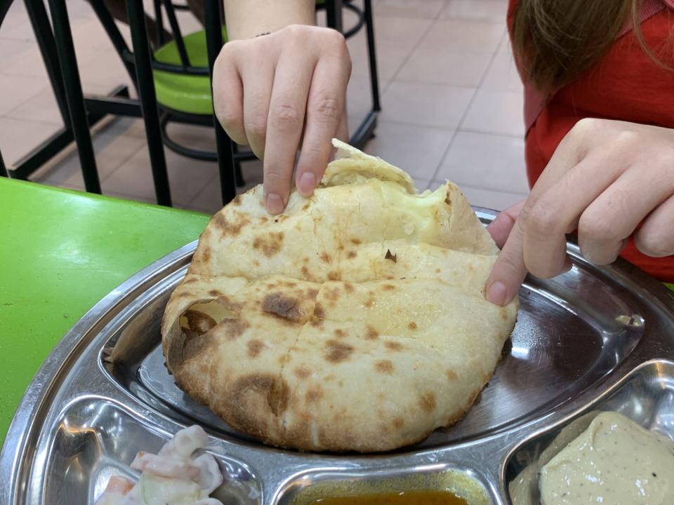 Restoran Rejab - Mozzarella cheese naan