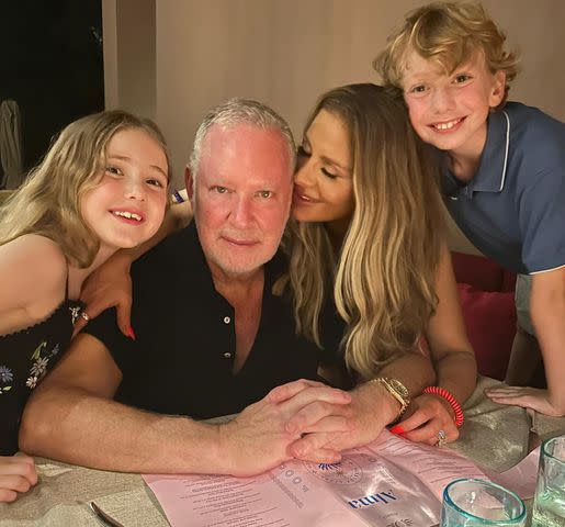 <p>Dorit Kemsley/Instagram</p> Paul "PK" Kemsley and Dorit Kemsley with their children Phoenix and Jagger.