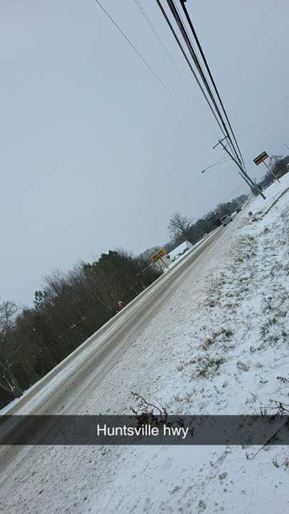 Snow in Lincoln County (Courtesy: Lincoln County Sheriff’s Department)