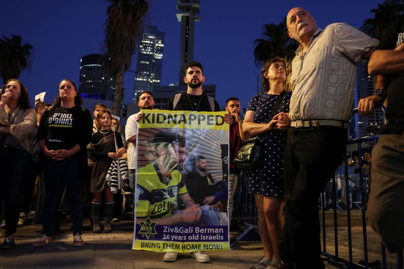 "Our Hope is Not Yet Lost" rally, in Tel Aviv